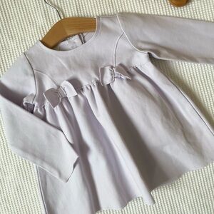 Lavender Long Sleeve Kids Top/dress